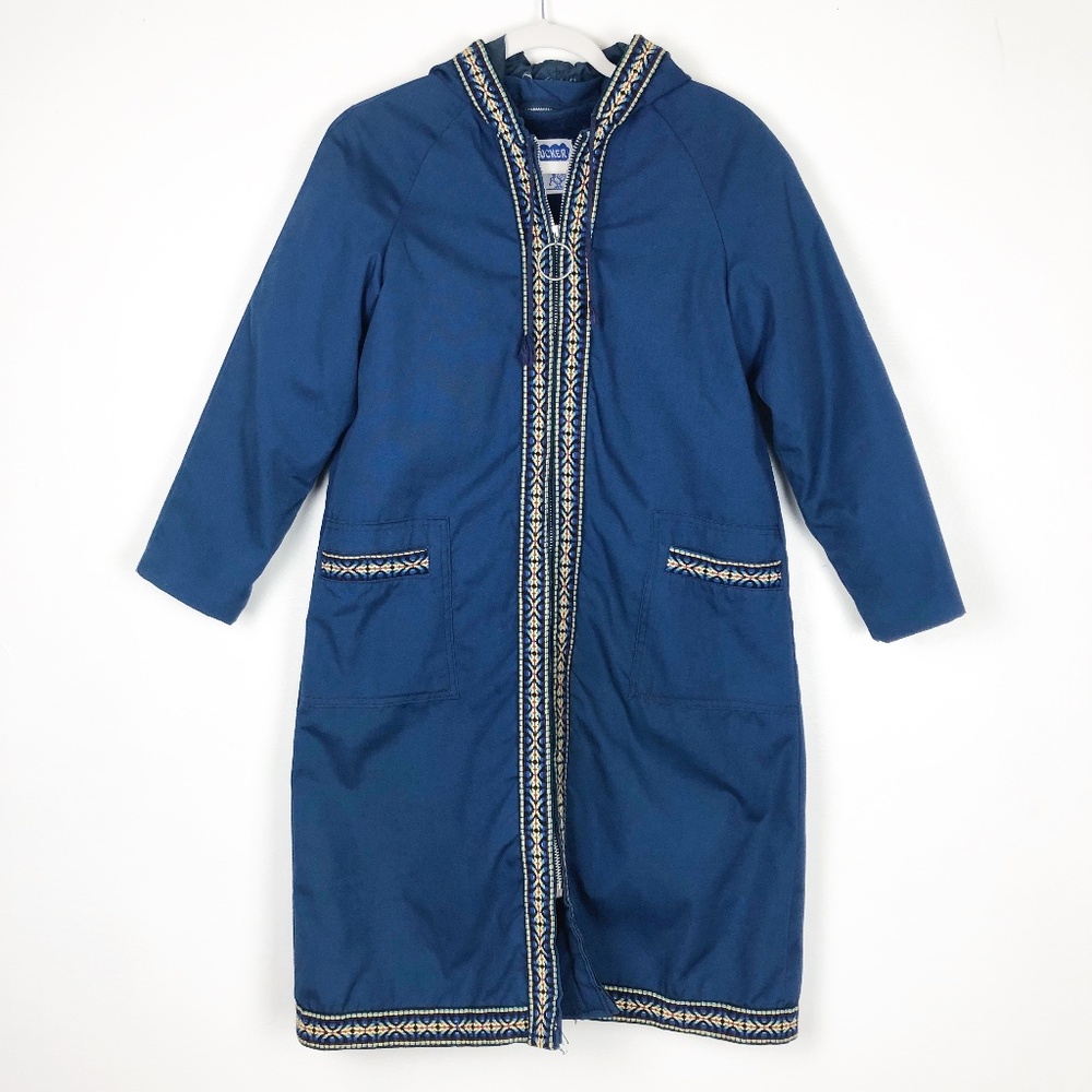 VTG 70's Rainducker Navy Blue Jacket